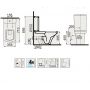 Idevit Vega 2804-0306 Унітаз підлоговий