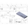Раковина Miraggio Viola 1200 mirasoft