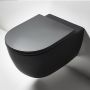 Simas Trevi TR18/F85 /TR004 Унитаз подвесной + крышка, черный матовый
