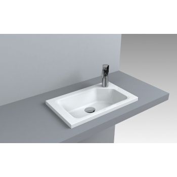 Умивальник Fancy Marble Jessica 500 мм. білий