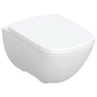 Унітаз підвісний Geberit Modo 502.827.00.1 з кришкою Duroplast, SoftClose, Quickfix