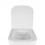 Унитаз подвесной Qtap Crow безободковый с сиденьем Soft-close QT05335171W
