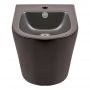 Биде подвесное Qtap Scorpio 515x360x345 Matt black QT1455053FMB