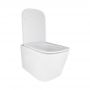 Унитаз подвесной Qtap Crow безободковый с сиденьем Soft-close QT05335171W