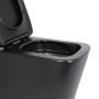 Унитаз подвесной Qtap Tern New Ultra Quiet с сиденьем с сиденьем Soft-Close MATT BLACK QT17332303ASMB