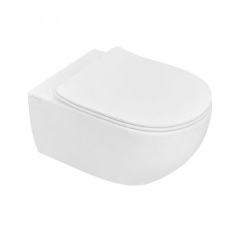 Унітаз навісний Flaminia App з системою Goclean, білий матовий (AP118G LATTE MILKY WHITE)