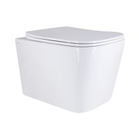 Унитаз подвесной Qtap Tern Ultra Quiet с сиденьем с сиденьем Soft-Close WHITE QT17332303AW