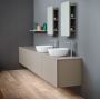 Умивальник на стільницю Nic Design Ovvio 42х14 см, Antracite матовий (001447013)
