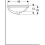 Раковина Geberit Variform 500.757.01.2 (55х40 см.)