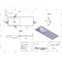 Раковина Miraggio Jessel 1200 L