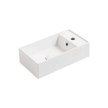Умывальник Simas Agile AG50 Glossy white 50 см.