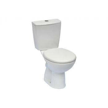 Унитаз компакт Roca Brava A34D134000 с крышкой soft-close
