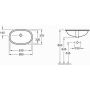 Villeroy & Boch O.Novo 41625001 Раковина 53 см.