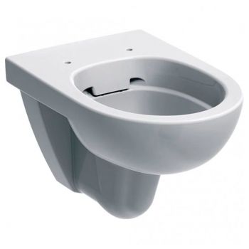Унитаз подвесной Geberit Selnova воронковидный, Rimfree, белый (501.045.00.7)