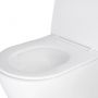 Унитаз подвесной Qtap Swan безободковый Ultra Quiet с сиденьем Soft-close QT16335179W