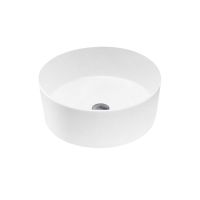 Умивальник на стільницю Nic Design Ovvio 45х16 см, білий глянець (001449001)
