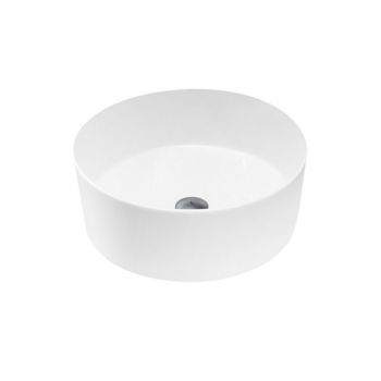 Умивальник на стільницю Nic Design Ovvio 45х16 см, білий глянець (001449001)