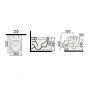 Idevit Alfa 3104-2617 Унитаз подвесной