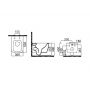 Idevit Halley 3204-2616-1201 Унитаз подвесной