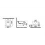 Idevit Halley 3206-2605-1201 Биде подвесное
