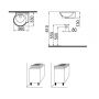 Idevit Myra 0201-0365 Раковина 36 см.