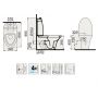Idevit Rena 2904-0206 Унитаз напольный