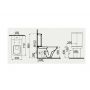 Idevit Vega SETK2804-0305-001-1-6200 Унітаз компакт