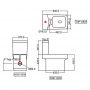 Jaquar Fonte FNS-WHT-40751P180UFSM Унітаз підвісний