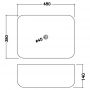 Jaquar Jds JDS-WHT-25909 Раковина 38х48 см.