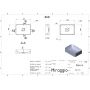 Раковина Miraggio Debora Mirasoft 500x350