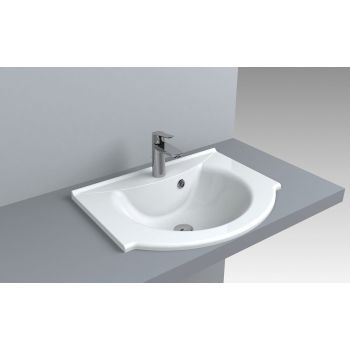 Умывальник Fancy Marble Anna 600 мм. белый