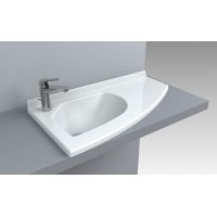 Умывальник Fancy Marble Patricia 800 мм. белый
