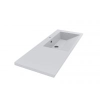 Умывальник Fancy Marble Peggy 1250 мм. белый