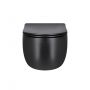 Унитаз подвесной Qtap Taurus безободковый с сиденьем Soft-close QT2433084EUQMB