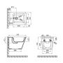 Біде підвісне Qtap Tern 500x360x320 White QT17551303GW