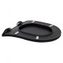 Унитаз подвесной Qtap Taurus безободковый с сиденьем Soft-close QT2433084EUQMB