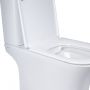 Унитаз-компакт Qtap Presto Quadro безободковый с сиденьем Soft-close QT24221215AW