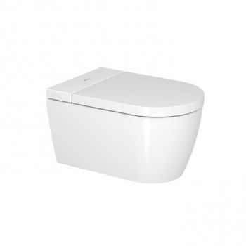Унитаз подвесной с крышкой-биде Duravit Me by Stark SensoWash Rimless (2510092000 612001012000310)