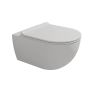 Унітаз підвісний з кришкою Flaminia APP 54x36xh27 см із системою Gosilent, Latte Milky white matt (AP118SLAT/APCW10LATTE) старий арт AP118G
