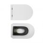 Унитаз подвесной Qtap Scorpio безободковый Ultra Quiet с сиденьем Soft-close QT14332380AW