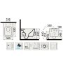 Idevit Halley 3204-2615 Унитаз подвесной