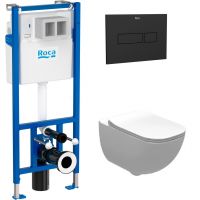 Инсталляция + унитаз Roca Alegra A89P320020+A34H139000