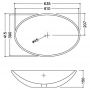 Jaquar Jds JDS-WHT-25901 Раковина 63.5х41.5 см.