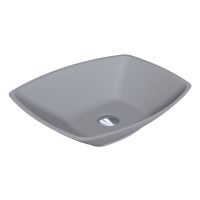Раковина Miraggio Lex S Mirastone Gray 555x400
