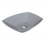 Раковина Miraggio Lex S Mirastone Gray 555x400