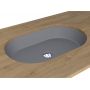 Раковина Miraggio Rome Mirastone Gray 550x351