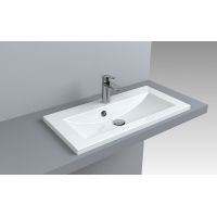 Умывальник Fancy Marble Elina 700 мм. белый