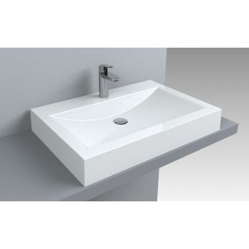 Умывальник Fancy Marble Lily 700 мм. белый