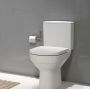 Унитаз-компакт Cersanit City 602 011 CleanOn 3/5 л с дюропластовым сиденьем с плавным закрыванием и функцией простого снятия