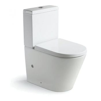 Унитаз компакт Primera Topic 2.0 8490021 безободковый + крышка soft close